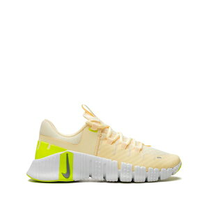 �i�C�L ���f�B�[�X �X�j�[�J�[ �V���[�Y Free metcon 5 citron tint volt sneakers Neutrals