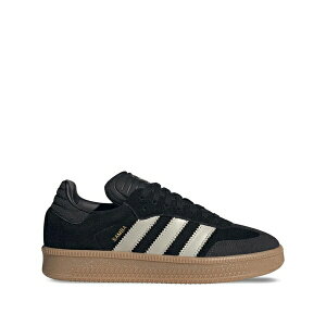 �A�f�B�_�X ���f�B�[�X �X�j�[�J�[ �V���[�Y Samba three-stripe trainers Black