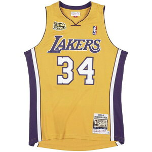 �~�b�`�F��&�l�X �����Y T�V���c �g�b�v�X la lakers 00 shaquille o'neal authentic jersey vest top Yellow