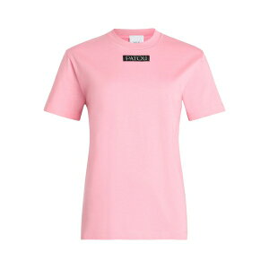 �W�����p�g�D ���f�B�[�X T�V���c �g�b�v�X Logo-appliqu䩘R t-shirt Pink