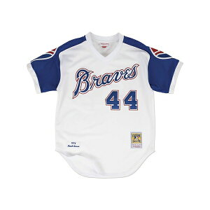 �~�b�`�F��&�l�X �����Y T�V���c �g�b�v�X Atlanta braves cooperstown collection 1974 hank aaron authentic jersey White