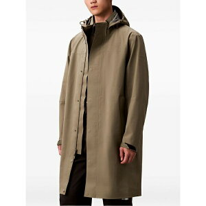 �J���o���N���C�� �����Y �R�[�g �A�E�^�[ 3-in-1 hooded buttoned coat Brown