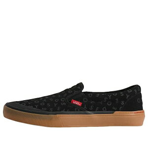 Vans �o���Y �����Y �X�j�[�J�[ �yVans x Odyssey BMX Classic Slip-On WaffleCup 'Odyssey Black Red' VN0005V1D28�z �T�C�Y US_5.5(23.5cm)