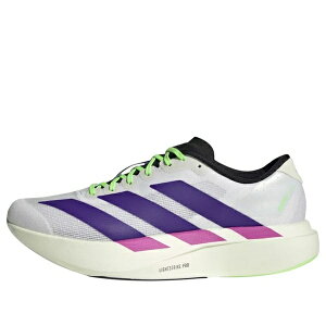 adidas �A�f�B�_�X �����Y �X�j�[�J�[ �yadidas Adizero Evo SL 'White Collegiate Purple Lime Burst' JS4495�z �T�C�Y US_M_4.5