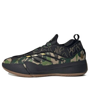 adidas �A�f�B�_�X �����Y �X�j�[�J�[ �yadidas x A Bathing Ape Dame 9 'Core Black Camo' JH6358�z �T�C�Y US_M_4.5