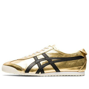 Onitsuka Tiger �I�j�c�J�^�C�K�[ �����Y �X�j�[�J�[ �yOnitsuka Tiger Mexico 66 'Gold Black' 1183B566-200�z �T�C�Y US_6(24.0cm)