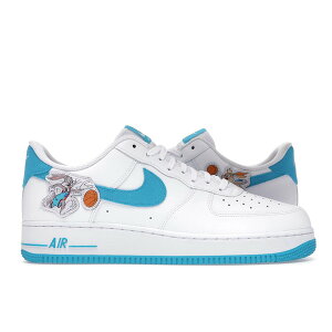 Nike ナイキ メンズ スニーカー 【Nike Air Force 1 Low Hare Space Jam】 サイズ US_M_13 White/Light Blue Fury-White