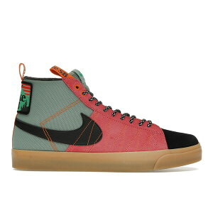 Nike �i�C�L �����Y �X�j�[�J�[ �yNike SB Zoom Blazer Mid PRM Acclimate Jade Smoke�z �T�C�Y US_7(25.0cm) Jade Smoke/Black-White-Sport Spice-Lucky Green