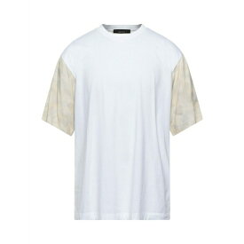 【送料無料】 カシミ メンズ Tシャツ トップス T-shirts White