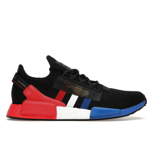 adidas AfB_X Y Xj[J[ yadidas NMD R1 V2 Parisz TCY US_12(30.0cm) Core Black/Cloud White/Blue