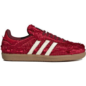 adidas �A�f�B�_�X �����Y �X�j�[�J�[ �yadidas Samba OG Caroline Hu Satin Power Red�z �T�C�Y US_8.5(26.5cm) Power Red/Cream White/Shadow Red