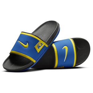 Nike iCL Y Xj[J[ yNike Offcourt Slide Los Angeles Ramsz TCY US_6(24.0cm) Hyper Royal/Dark Smoke Grey/Midwest Gold