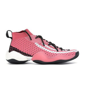 adidas AfB_X Y Xj[J[ yadidas Crazy BYW LVL X Pharrell Ambition Pinkz TCY US_7(25.0cm) Chalk Pink/Footwear White/Core Black