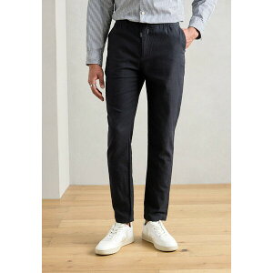 スコッチアンドソーダ メンズ サンダル シューズ CORE WARREN JOGGER - Trousers - black