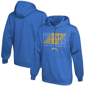 【送料無料】 アウタースタッフ メンズ パーカー・スウェットシャツ アウター Los Angeles Chargers Backfield Combine Authentic Pullover Hoodie Powder Blue