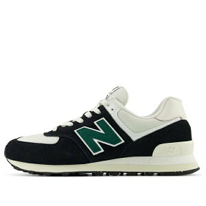 New Balance �j���[�o�����X �����Y �X�j�[�J�[ �yNew Balance 574 'Black Green' U574RBG�z �T�C�Y US_5.5(23.5cm)