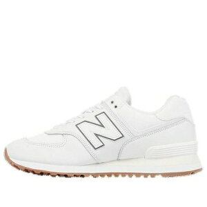 New Balance �j���[�o�����X �����Y �X�j�[�J�[ �yNew Balance 574 Shoes 'White' U574FHN�z �T�C�Y US_M_18