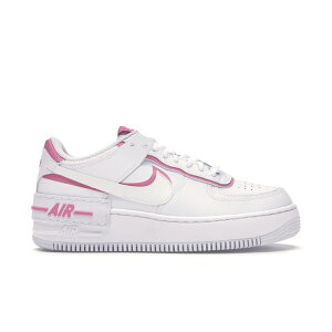Nike �i�C�L ���f�B�[�X �X�j�[�J�[ �yNike Air Force 1 Low Shadow White Magic Flamingo (Women's)�z �T�C�Y US_9.5(26.5cm) White/White-Magic Flamingo-White