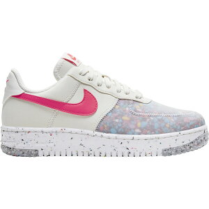 Nike �i�C�L ���f�B�[�X �X�j�[�J�[ �yNike Air Force 1 Low Crater Siren Red (Women's)�z �T�C�Y US_9.5(26.5cm) Summit White/Summit White/Siren Red