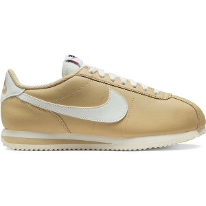 Nike �i�C�L ���f�B�[�X �X�j�[�J�[ �yNike Cortez Leather Sesame (Women's)�z �T�C�Y US_8.5(25.5cm) Sesame/Sail/White