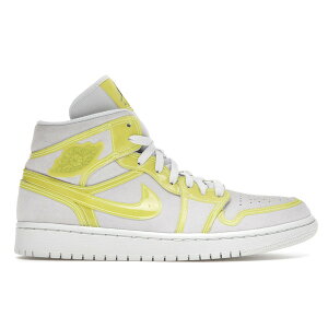 Jordan �W���[�_�� ���f�B�[�X �X�j�[�J�[ �yJordan 1 Mid Opti Yellow (Women's)�z �T�C�Y US_W_10.5 Off White/Opti Yellow-White