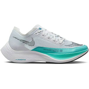 Nike �i�C�L ���f�B�[�X �X�j�[�J�[ �yNike ZoomX Vaporfly Next% 2 White Aurora Green (Women's)�z �T�C�Y US_7(24.0cm) White/Aurora Green/Washed Teal/Black