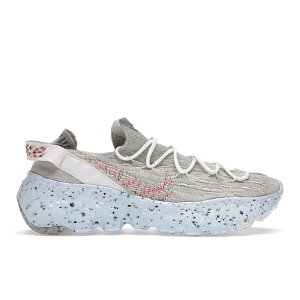 Nike �i�C�L ���f�B�[�X �X�j�[�J�[ �yNike Space Hippie 04 White Multi (Women's)�z �T�C�Y US_5(22.0cm) Summit White/Photon Dust-Concord-Multi Color