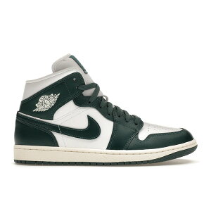 Jordan �W���[�_�� ���f�B�[�X �X�j�[�J�[ �yJordan 1 Mid Oxidised Green (Women's)�z �T�C�Y US_W_10.5 White/Sail/Oxidised Green