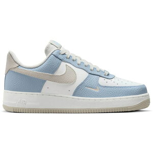 Nike �i�C�L ���f�B�[�X �X�j�[�J�[ �yNike Air Force 1 Low Light Armory Blue Mini Swoosh (Women's)�z �T�C�Y US_6(23.0cm) Light Armory Blue/Light Bone/Summit White