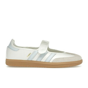 adidas �A�f�B�_�X ���f�B�[�X �X�j�[�J�[ �yadidas Samba Jane White Blue Gum (Women's)�z �T�C�Y US_9(26.0cm) Cloud White/Gum 3/Halo Blue