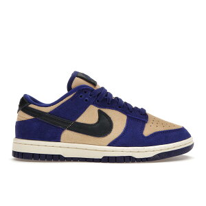 Nike �i�C�L ���f�B�[�X �X�j�[�J�[ �yNike Dunk Low LX Blue Suede (Women's)�z �T�C�Y US_W_12.5 Deep Royal Blue/Sesame/Midnight Navy/Dark Obsidian