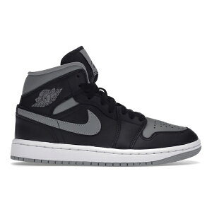 Jordan �W���[�_�� ���f�B�[�X �X�j�[�J�[ �yJordan 1 Mid Shadow (Women's)�z �T�C�Y US_W_11.5 Black/Grey/White