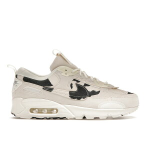 Nike �i�C�L ���f�B�[�X �X�j�[�J�[ �yNike Air Max 90 Futura Cow Print (Women's)�z �T�C�Y US_7.5(24.5cm) Beige/Beige-Black