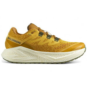 Salomon �T������ �����Y �X�j�[�J�[ �ySalomon Aero Glide 3 GRVL Spicy Mustard Nautical Blue�z �T�C�Y US_7.5(25.5cm) Spicy Mustard/Vanilla Ice/Deep Lichen Green