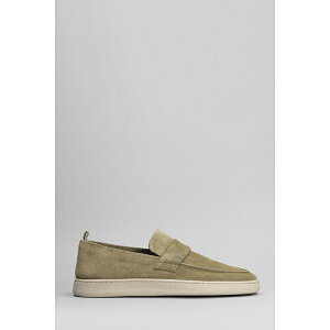 ItB`[l NGCeBu Y Xb|E[t@[ V[Y Herbie 001 Loafers In Green Suede green