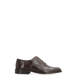 u[m}O Y Xb|E[t@[ V[Y Leather Lace-up Shoes brown