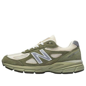 New Balance �j���[�o�����X �����Y �X�j�[�J�[ �yNew Balance 990v4 'Olive' U9901MX�z �T�C�Y US_M_14