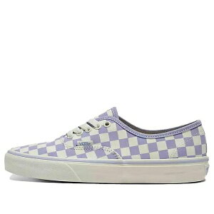 Vans �o���Y �����Y �X�j�[�J�[ �yVans Authentic Checkerboard Shoes 'White Purple' VN000BW5LLC�z �T�C�Y US_8.5(26.5cm)