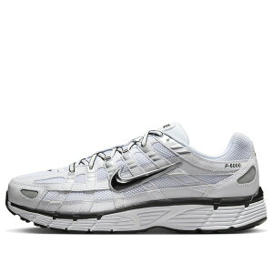 Nike �i�C�L �����Y �X�j�[�J�[ �yNike P-6000 'White Metallic Silver Black' CD6404-107�z �T�C�Y US_5.5(23.5cm)