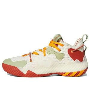 adidas �A�f�B�_�X �����Y �X�j�[�J�[ �yadidas Harden Volume 6 'Wonder White Magic Lime' GW9030�z �T�C�Y US_7(25.0cm)