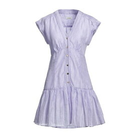 【送料無料】 サンドロ レディース ワンピース トップス Mini dresses Lilac