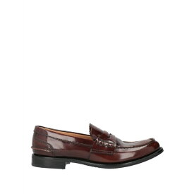 【送料無料】 チャーチ レディース スリッポン・ローファー シューズ Loafers Brown