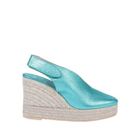 【送料無料】 ラス レディース サンダル シューズ Espadrilles Turquoise