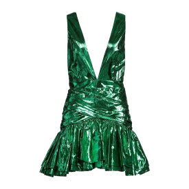 【送料無料】 アーメン レディース ワンピース トップス Mini dresses Green