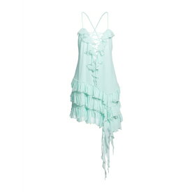 【送料無料】 アーメン レディース ワンピース トップス Mini dresses Light green