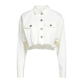 【送料無料】 ガレパリ レディース ジャケット＆ブルゾン アウター Denim outerwear White