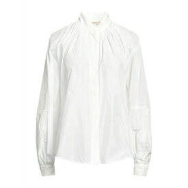 【送料無料】 オデイ レディース シャツ トップス Shirts White