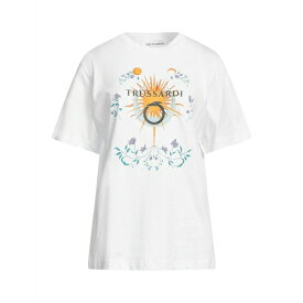 【送料無料】 トラサルディ レディース Tシャツ トップス T-shirts White