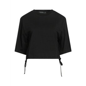 【送料無料】 デパートメントファイブ レディース Tシャツ トップス T-shirts Black