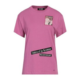 【送料無料】 ラフ・シモンズ レディース Tシャツ トップス T-shirts Pink